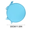 thumbnail image 1 of WITYUKE Round Tied Dining Chair Cushion, Non Slip Indoor Outdoor Seat Pad, Soft Cotton Chair Mat, 30x30cm Cotton Material for Garden Furniture and Home Decor, Secured Ties Fastening Cushion, 1 of 5