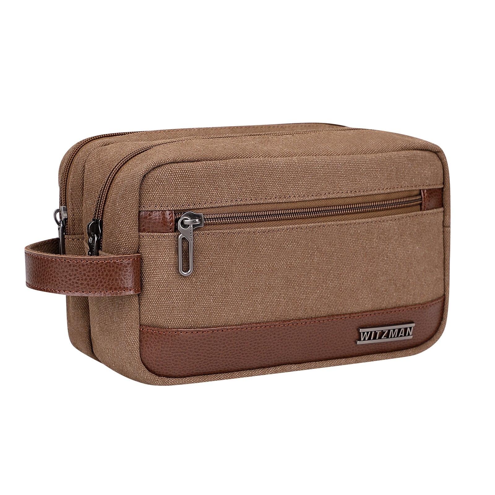 Timberland Men's Toiletry Bag Canvas Travel Kit Organizer