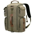 thumbnail image 1 of WITZMAN Travel Backpack for Men Carry On Canvas Backpack Luggage Outdoor Duffel Bag (6661 Army Green), 1 of 11