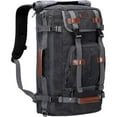 thumbnail image 1 of WITZMAN Travel Backpack for Men Large Canvas Backpack Luggage Carry on Duffel Bag A519-1 Black, 1 of 9