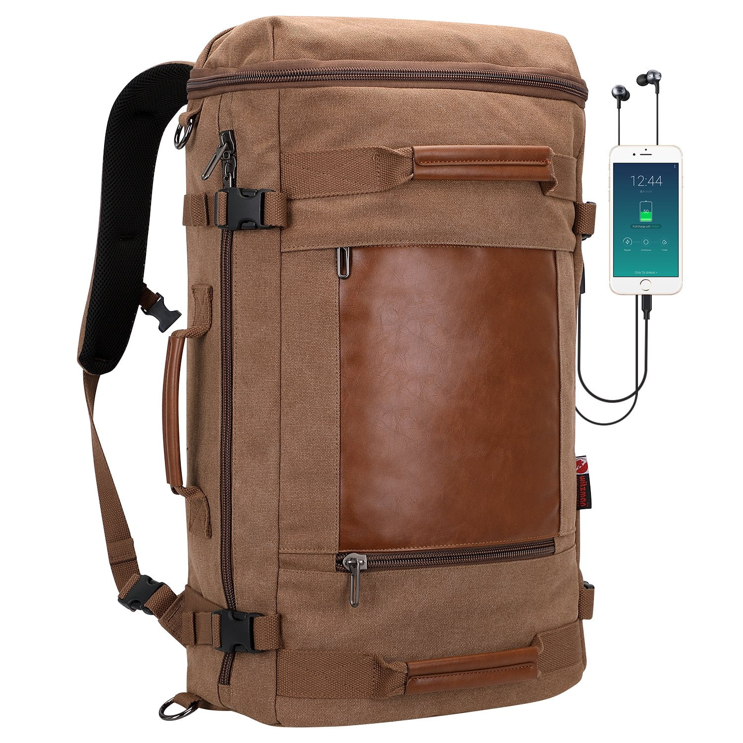 Canvas travel backpack online