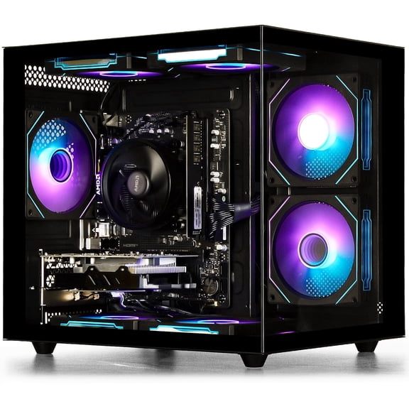 WIWB Gaming Desktop Intel i5-13400F B760 16GB RAM 1TB SSD RTX 4070 12GB Gaming PC