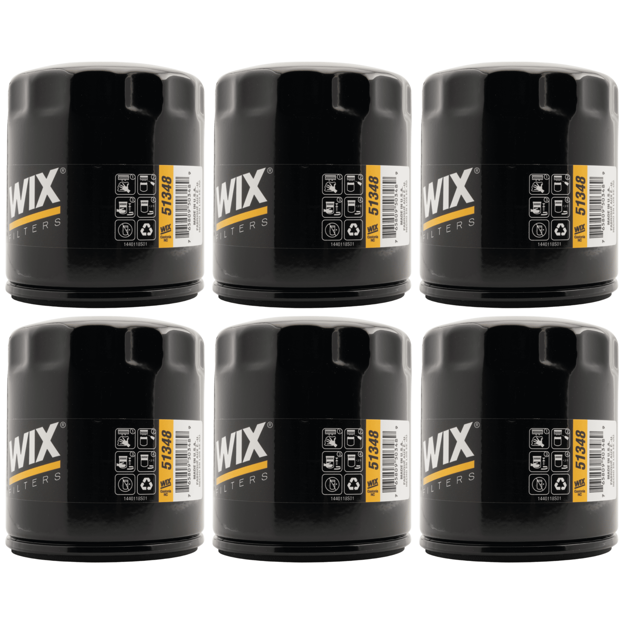 WIX 51348 Oil Filters - Spin-On Engine Oil Filters | Walmart