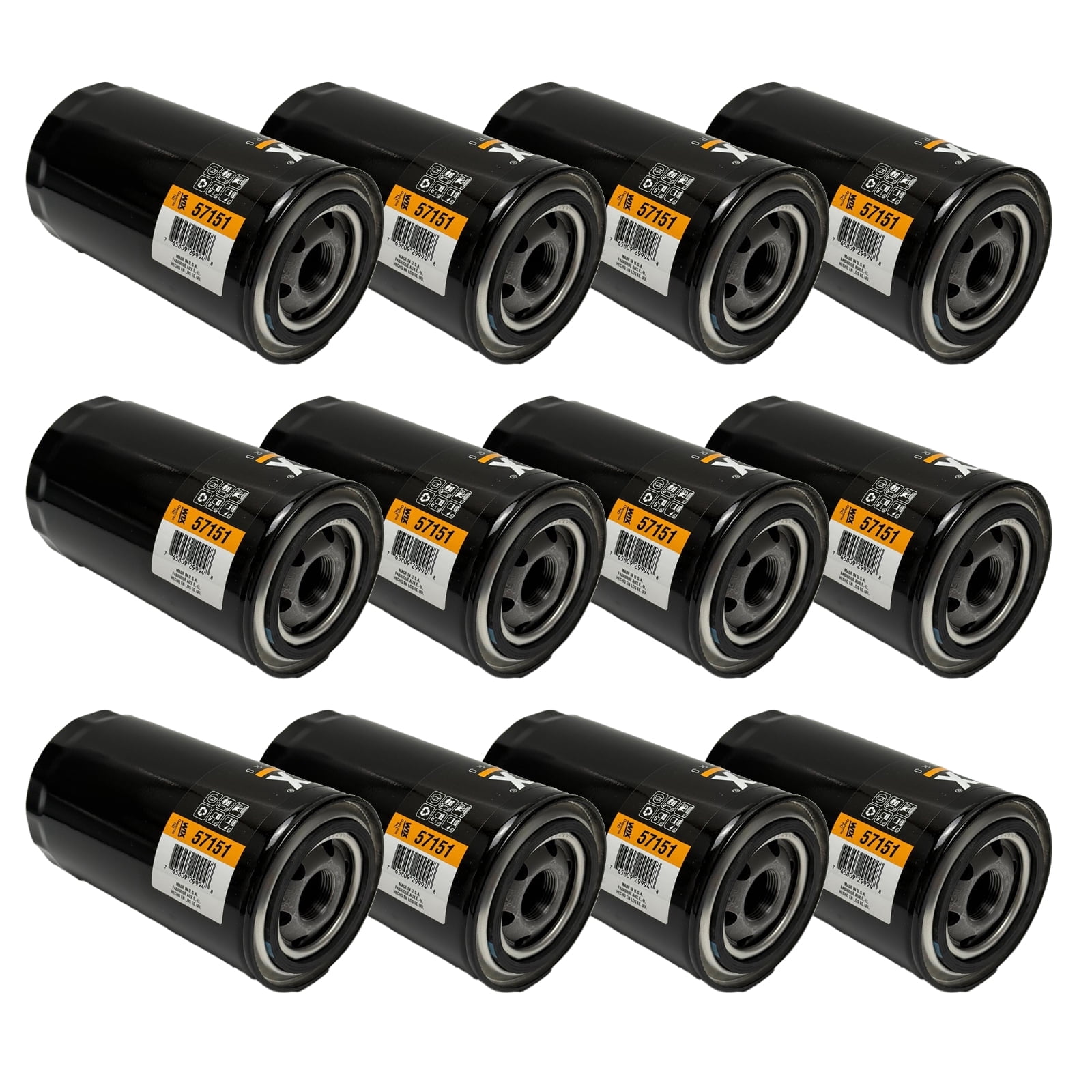 WIX 57151 Spin-On Lube Oil Filter (Pack of 12)