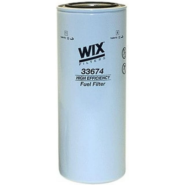 WIX Filters 33674 Heavy Duty SpinOn Fuel Filter, Pack of 1