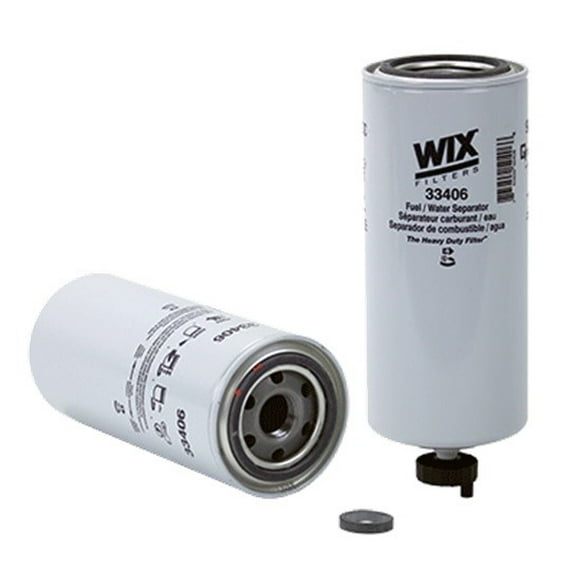 Wix 33406 Spin-On Fuel/Water Separator Filter - Case of 6