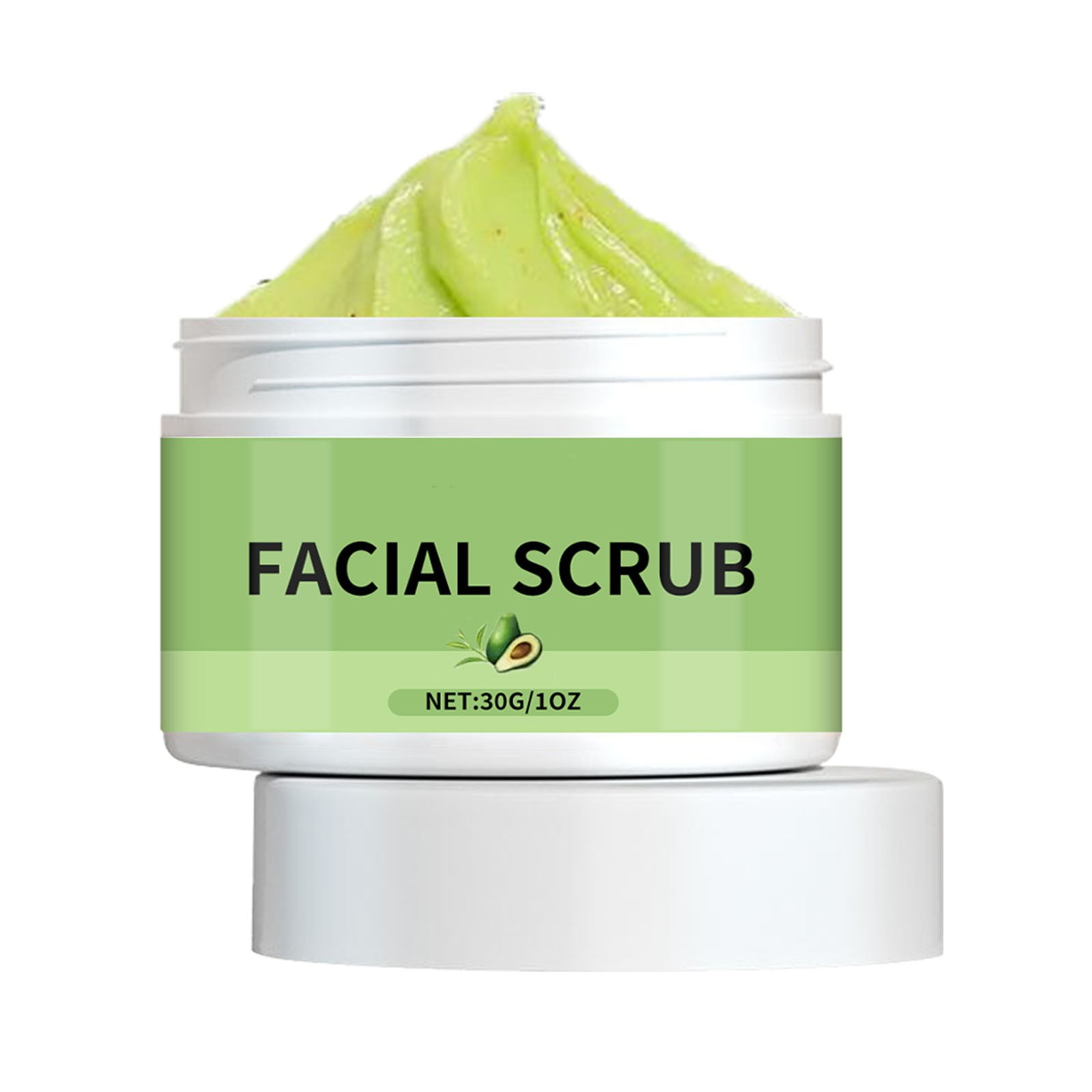 WIYUN Facial Scrub; Exfoliating Facial Scrub; Scrub Face Wash; Daily ...