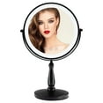 WIZCHARK 9" Large Lighted Makeup Mirror, 1X/10X Magnifying Mirror with
