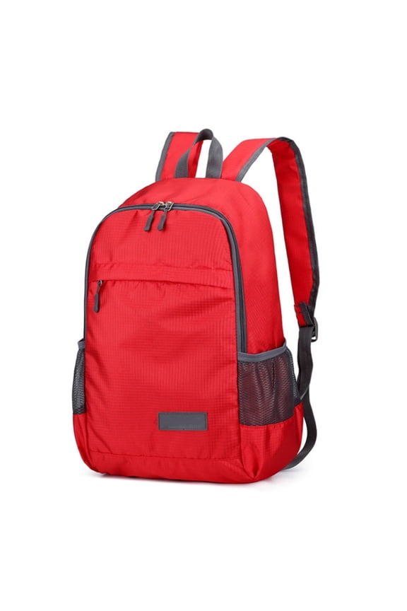 Backpack for Women Womens Backpacks with Adjustable Strap Zipper Pockets Backpacks Medium Solid Bags Water Resistant Easy Carry Any Phone Bag 1 PC Red