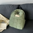 thumbnail image 1 of WIZUTIZ Backpack for Women Womens Backpacks with Adjustable Strap Zipper Pockets Backpacks Medium Solid Bags Waterproof Large-Capacity Bag 1 PC Green, 1 of 5