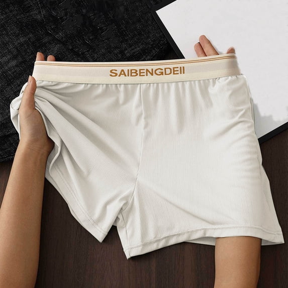 WIZUTIZ Breathable Boxers for Men Color Block Lounge Daily Wear Underpants Soft Stretch Elastic Waist Mid Rise Underwear