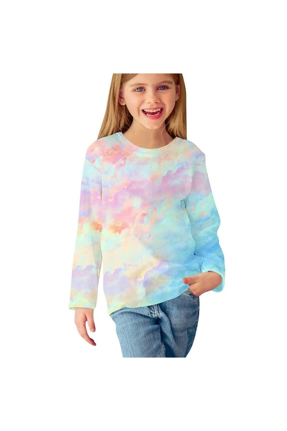 Chucky Shirt Girls Long Sleeve Prints Shirts Cute Round Neck Tops Kids T Shirt Blouses Clothes Holiday Saving