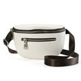 thumbnail image 1 of WIZUTIZ Fanny Packs for Women Womens with Adjustable Strap Zipper Pockets Medium Solid Bags Water Resistant Durable Bag 1 PC White, 1 of 4