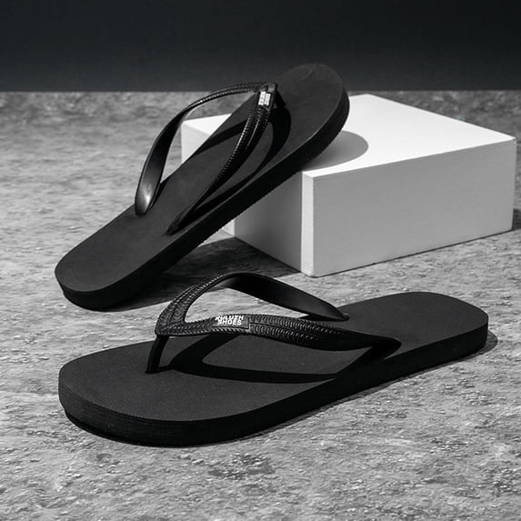 WIZUTIZ Flip Flops Men Women Summer Sandals Flat Soft Bottom Lightweight Beach Pool Everyday Basic Thong Sandal Toe Flip Flops Shoes
