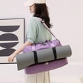 thumbnail image 1 of WIZUTIZ Gym Bag for Women with Shoes Compartment Collapsible Travel Bag Swim Weekender Lightweight Tote Bag Workout Yoga Sports Large Travel Duffle Bag Womens Large Solid Bags Classic Bag Purple, 1 of 5