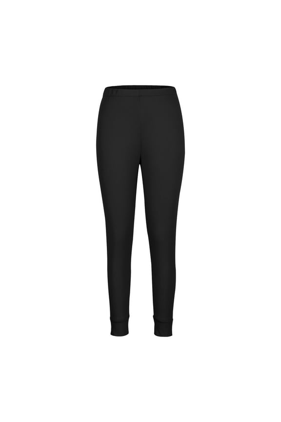 Gym Leggings for Women Capri Soft Casual Skinny Button Side Yoga Trousers Elastic Spandex Mid Rise 3/4 Length Trousers Solid Leggings for Teen Girls Fitness Club Black