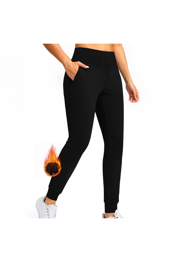 Gym Leggings for Women Plain Relaxed Slimming with Pockets Yoga Pants Elastic Stretch High Waist 7/8 Length Trousers Solid Trousers for Ladies Tiktok Trend Items Birthday Black