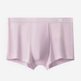 thumbnail image 1 of WIZUTIZ Men Cotton Boxers Briefs Breathable Ice Silk Boxer Bikinis Brief Breathable Underwear High Elastic Underpants, 1 of 3