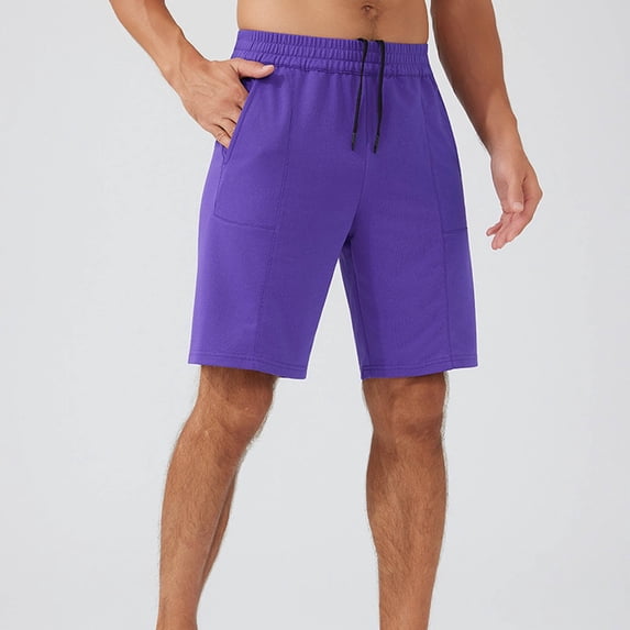 WIZUTIZ Men's Basketball Shorts 7"/9" Athletic Gym Shorts with Zipper Pockets Lightweigh Quick Dry Mesh Workout Shorts