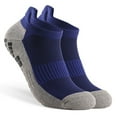 thumbnail image 1 of WIZUTIZ Men's Soccer Socks Moisture Wicking Breathable Cushioned Sole Low Cut Athletic Socks Breathable Hiking Walking Socks, 1 of 4