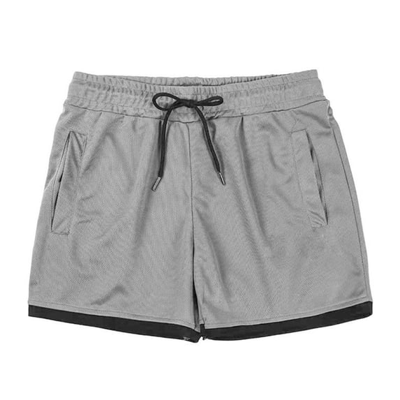 WIZUTIZ Men's Tight Fit Mesh Running Shorts Quick Dry Breathable Thin Lightweight Summer Fitness Training Workout Shorts
