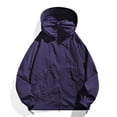 thumbnail image 1 of WIZUTIZ Mens Hiking Athletic Lightweight Jacket Zip Up UPF 50+ Outdoor Running Jackets Sun Protection Zipper Hoodies, 1 of 5