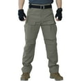 thumbnail image 1 of WIZUTIZ Mens Pants Ripstop Cargo Work Pants with Pockets Water Resistant Breathable Hiking Construction Trousers, 1 of 4