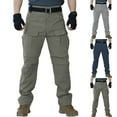 thumbnail image 1 of WIZUTIZ Mens Pants Ripstop Cargo Work Pants with Pockets Water Resistant Breathable Hiking Construction Trousers, 1 of 5
