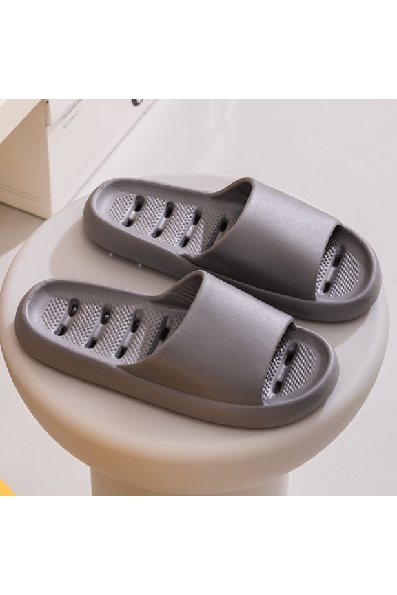 Mens Shower Shoes with Holes Dry Quickly Bath Slippers Womens Non Slip Indoor Home Bedroom Pool Spa Guest College Dorm