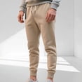 thumbnail image 1 of WIZUTIZ Mens Sweatpants Baggy Casual Cotton Tapered Joggers Athletic Sweat Pants for Men Workout Running with Pockets, 1 of 5