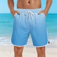 thumbnail image 1 of WIZUTIZ Mens Swim Trunks with Compression Liner 2 in 1 Quick Dry Swimming Shorts Swimwear Bathing Suits with Pockets, 1 of 5