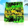 thumbnail image 1 of WIZUTIZ Mens Swim Trunks with Compression Liner Swim Shorts Swimwear Quick Dry Bathing Suit Beach Swimsuit, 1 of 3