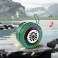 thumbnail image 1 of WIZUTIZ Mini Wireless Bluetooth Speaker Multiple Colorful Light Modes TWS FM Radio 360 Degree Surround Big Volume Deep Bass for Travel Party, 1 of 5
