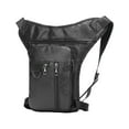 thumbnail image 1 of WIZUTIZ Shoulder Pack Motorcycle Drop Leg Bag Outdoor Waist Pack For Men Women Travel Sports Bike Riding Cycling Fishing Camping Hiking Thigh Waist Pouch Womens Shoulder Bags Easy Black, 1 of 6