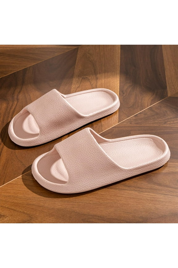 Shower Sandals Women Comfortable Vintage Womens Slide Sandals Summer EVA Slides Platform Heels Slide Sandals Beach Slip on Sandals Outdoor Non-Slip Shower Shoes for Lady Mother's Day Gifts