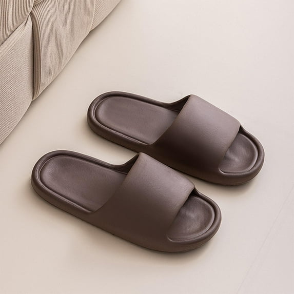 WIZUTIZ Shower Shoes Women Comfort Trendy Slip on Sandals Women Summer EVA Slip on Sandals Platform Heels Slip on Sandals Beach Slip on Sandals Outdoor Yoga Mat Shower Shoes for Lady Mother's Day Gift