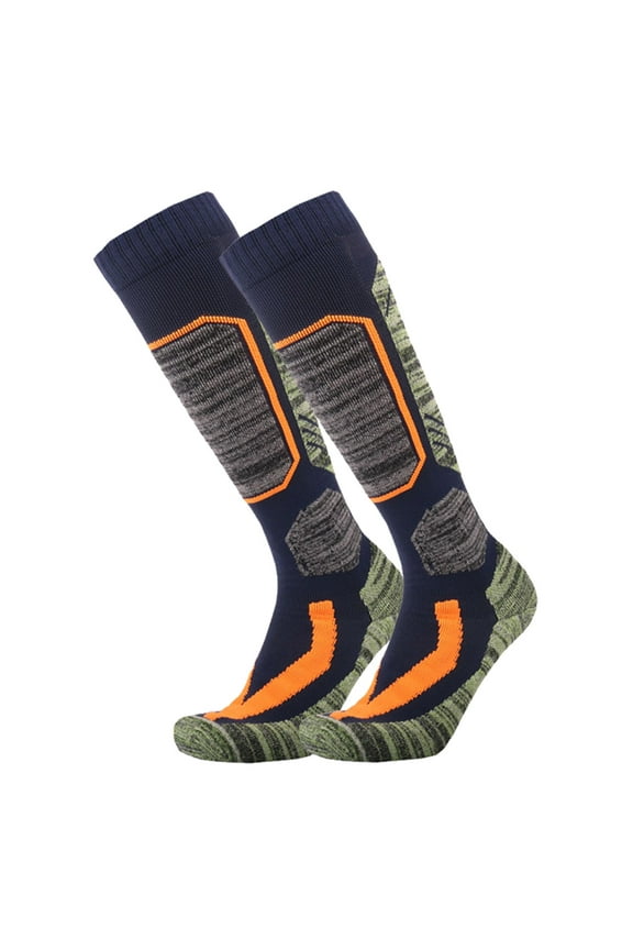 Ski Socks for Mens Womens Thermal Warm Winter Thick Knee High Socks for Skiing Snowboarding