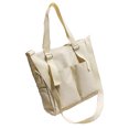 thumbnail image 1 of WIZUTIZ Women's Crossbody Bag Causal Zipper Handbag Large Capacity Shopping Bag for Women Womens Handbags Womens Messenger Bags Womens Crossbody Bags Large Solid Bags Water Resistant White, 1 of 5