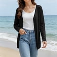 thumbnail image 1 of WIZUTIZ Women's V Neck Button Down Cardigan Lightweight Breathable Long Sleeve Sun Protection Tops, 1 of 8