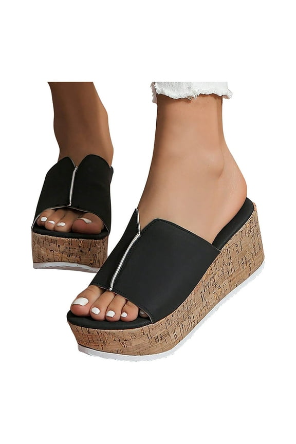 Womens Shower Shoes Casual Athletic Walking Womens Slides Summer BOHO Jeweled Shiny Slides Platform Heels Shower Shoes Beach Slides Indoor Non-Slip Slides Mom Birthday Gifts