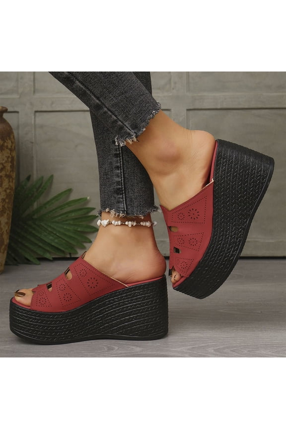 Womens Shower Shoes Trendy Casual Quick Drying Womens Slide Sandals Summer Slip on Sandals Platform Heels Slides Beach Slip on Sandals Indoor Breathable Slide Sandals for Lady Gifts for Mom