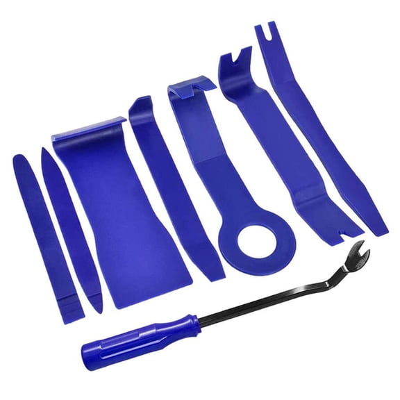 WIhsubfs Auto Trim Removal Tool Set, Plastic Pry Tools, Automotive Tools for Door Panel Removal, B