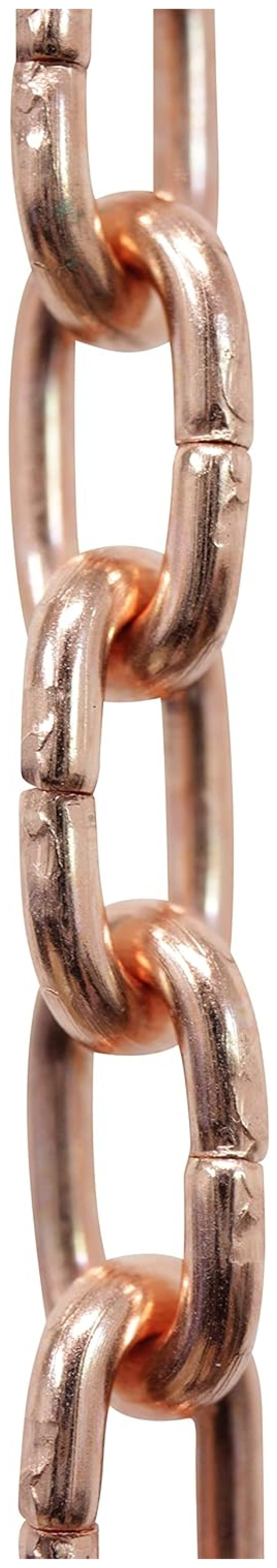 RCH Hardware CH S53 14 AB 3 Steel Clock Chain, Antique