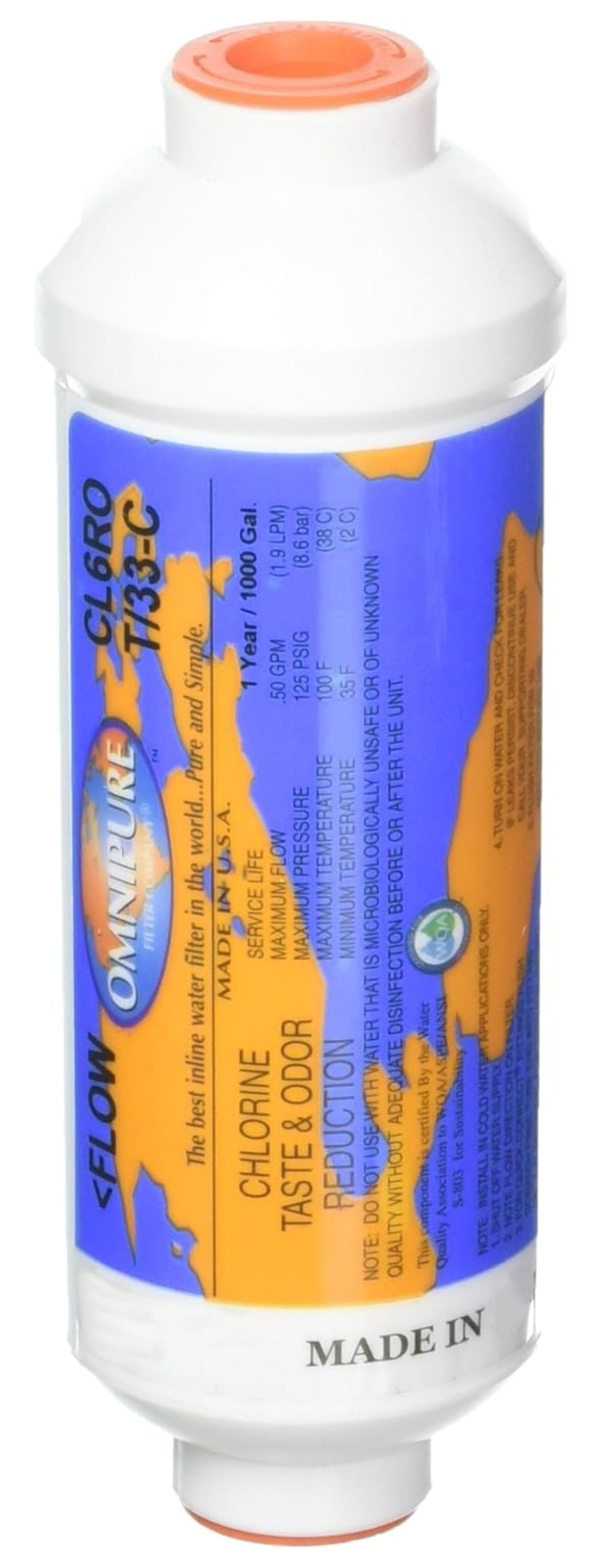 WIixle Cl6rot33C Gac Inline Water Filter (CL6ROT33C)