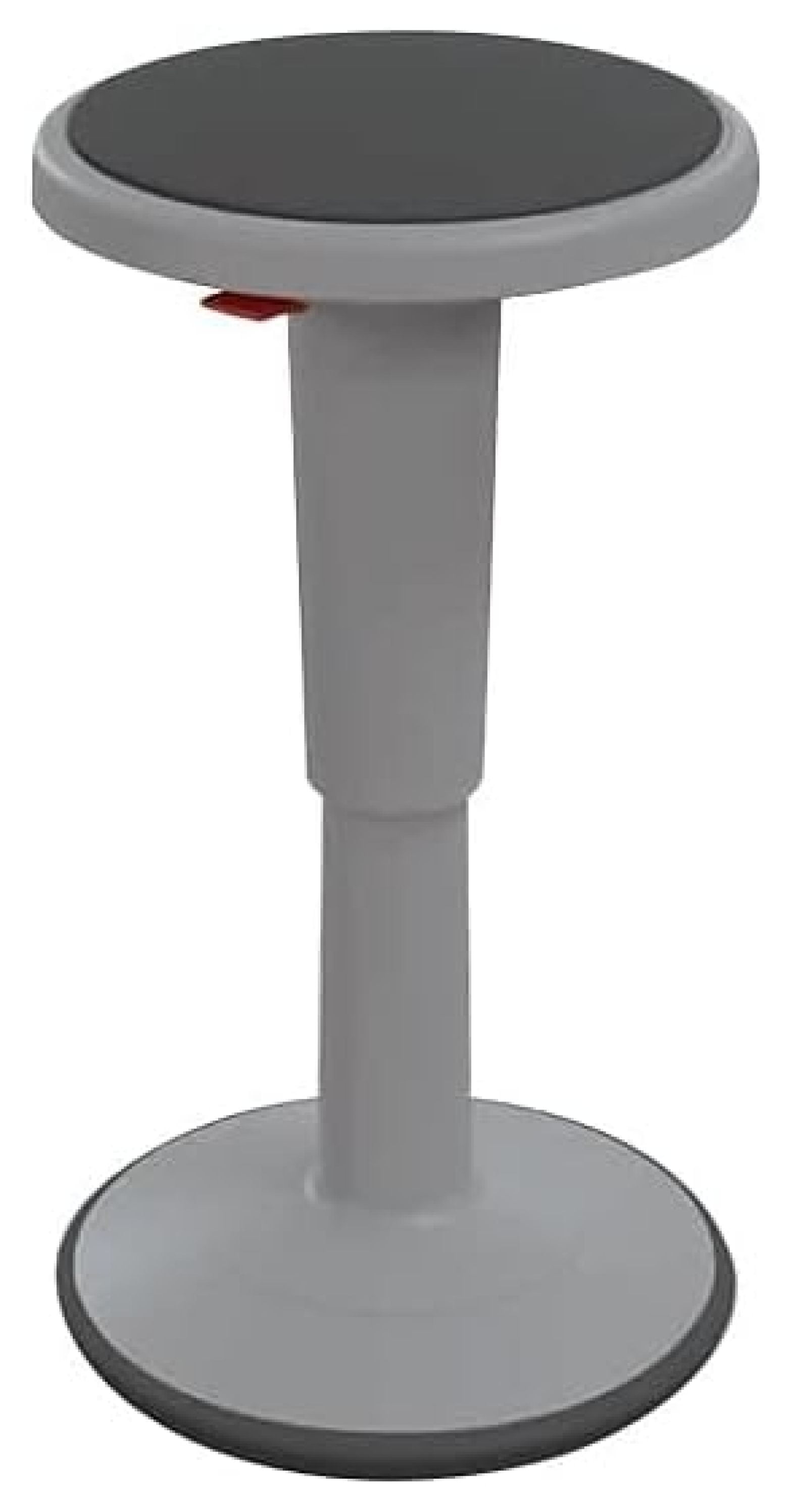 Adelmina Gray Plastic Adjustable Wobble Active Stool