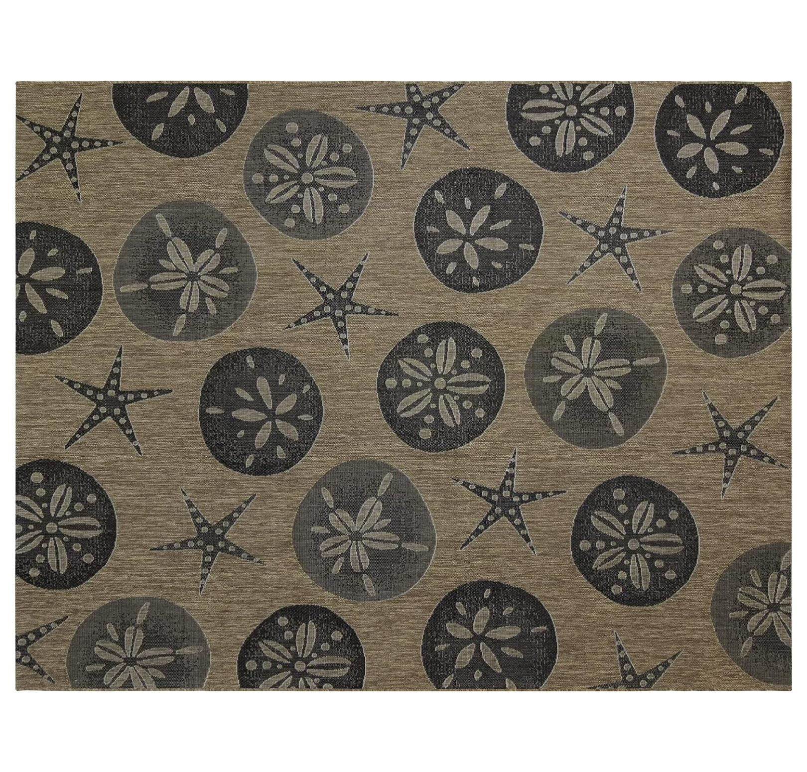 WIixle Indoor Outdoor Classic Flatweave Area Rug, Stain & UV Resistant Carpet, Deck, Patio