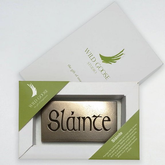 WIld Goose Studio Modern Bronze Wall Sign, 17" x 12