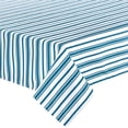 thumbnail image 1 of William Roberts Blue Stripe Tablecloth, 1 of 4