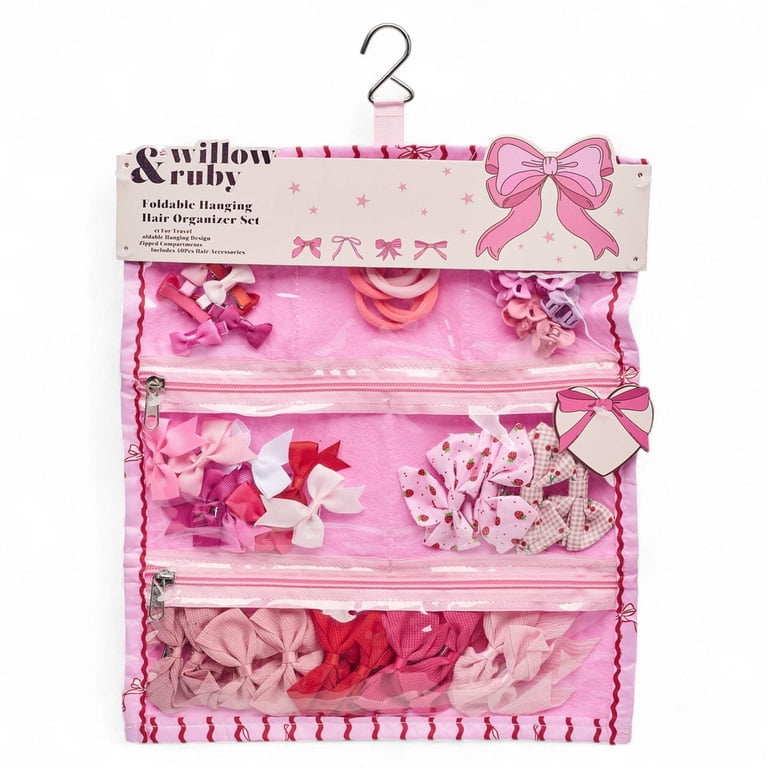 40pc Bridal Party Hair Accessory Set with Makeup Bag Scrunchies Clips Amazon.com : Wavyknot 40 Pcs Bachelorette Favor Set Include  main image 4