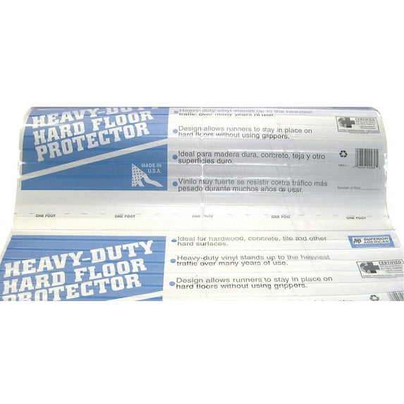 WJ DENNIS VHF27100 Floor Runner Mat Rectangular 100 ft L 27 in W